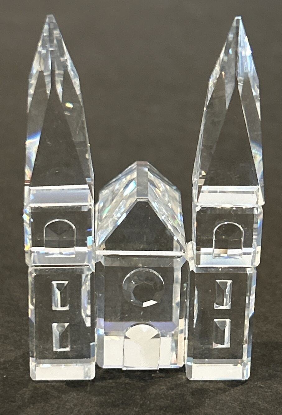 Swarovski small crystal Castle Figurine